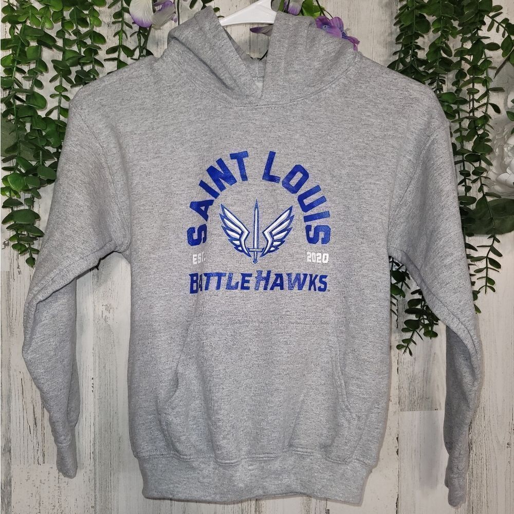 NWOT XFL St Louis Battlehawks Youth Hoodie